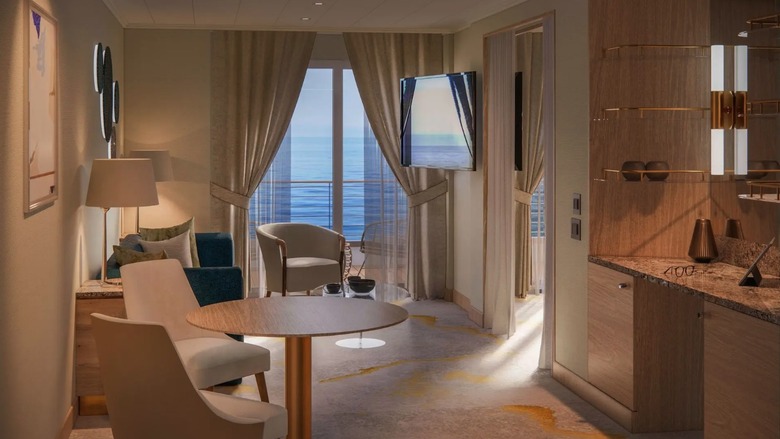 Sapphire Veranda Suite (FORWARD - Decks 8, 9, 10, 11)